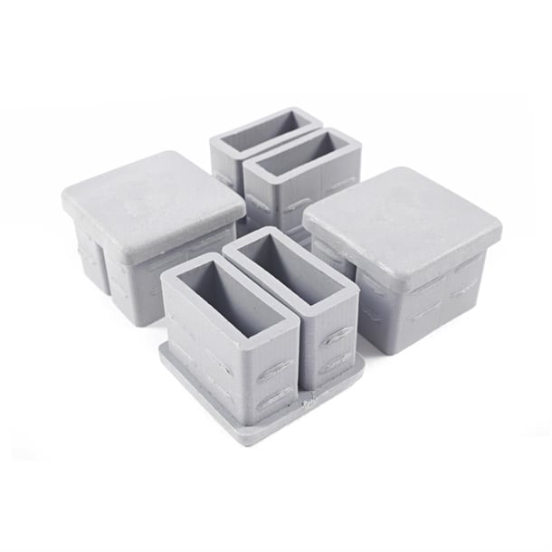 Black Fitting Plugs (4 Pack) ab010