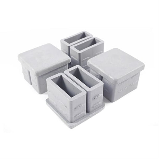 Black Fitting Plugs (4 Pack) ab010