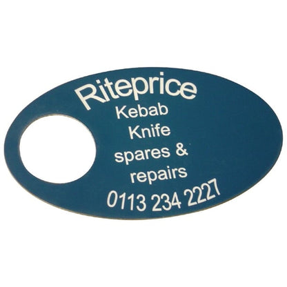 Kebab Knife Heat Shield Metal ad731