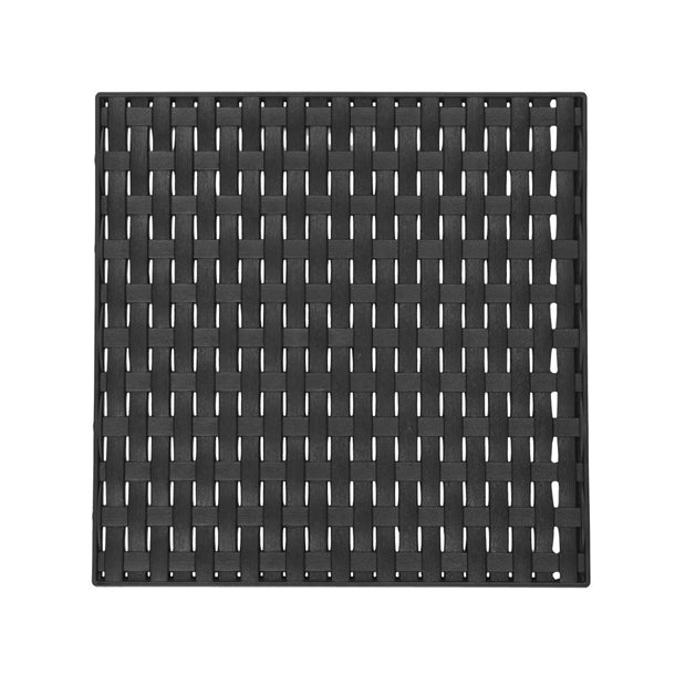 Bolero Charcoal PP Wicker Swatch aj811
