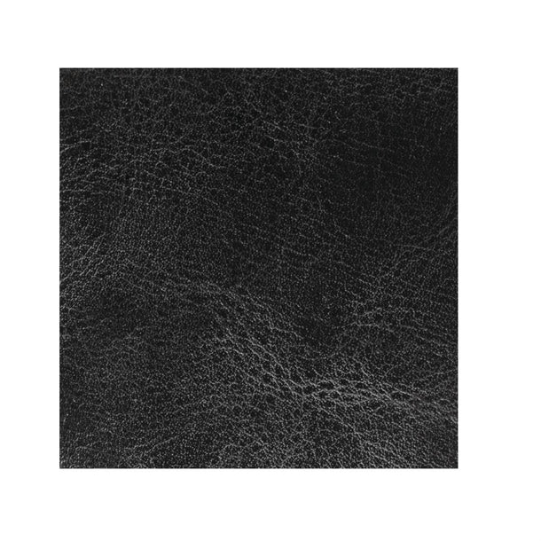 Bolero Black Faux Leather Swatch aj816