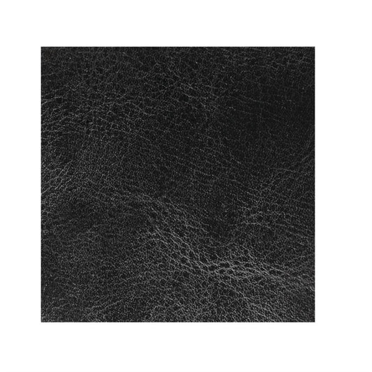 Bolero Black Faux Leather Swatch aj816