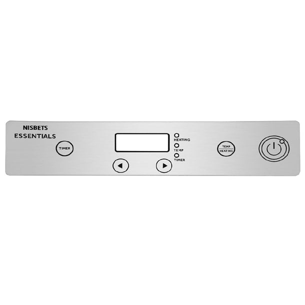 Nisbets Essentials Control Panel Sticker ak117