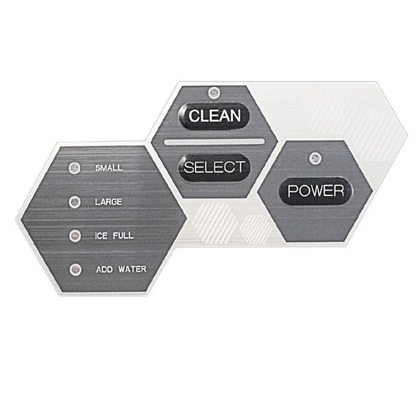 Nisbets Essentials Control Panel Sticker ak570