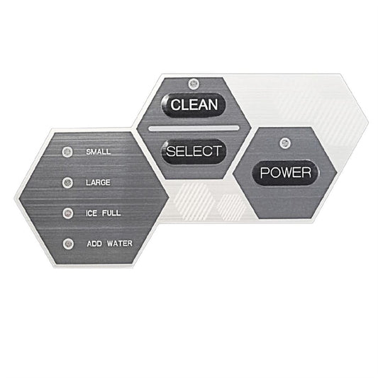 Nisbets Essentials Control Panel Sticker ak570