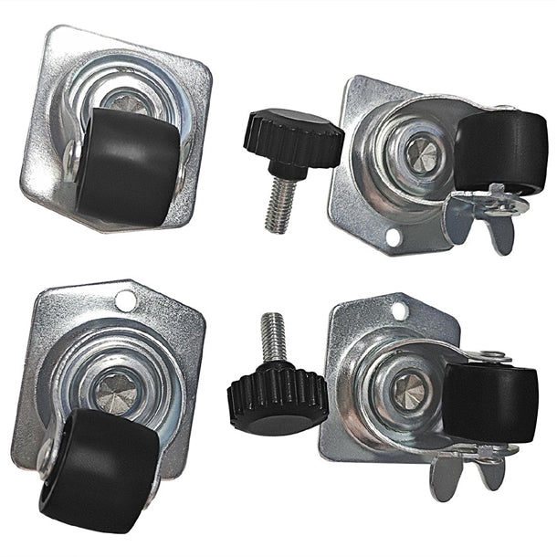 Polar Castors and Adjustable Feet (Set of 6) ak836