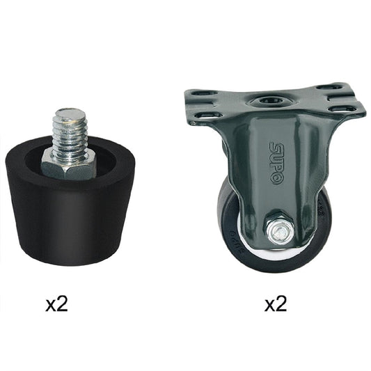 Buffalo Complete Feet & Standard Castors (Set of 4) al006