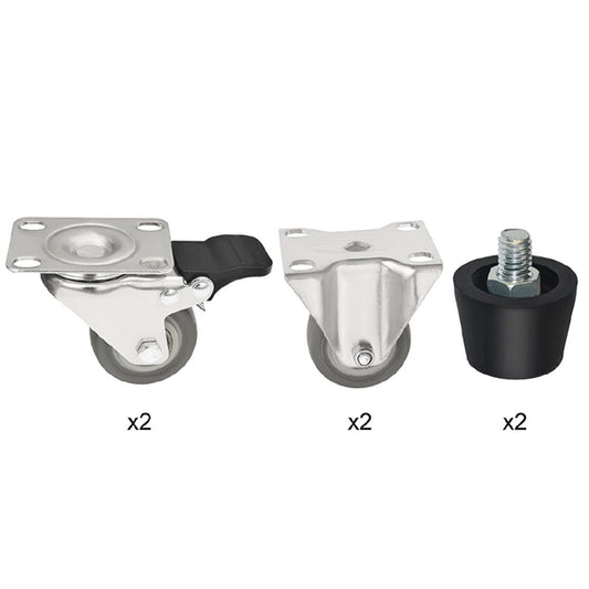 Buffalo Complete Feet & Standard Castors (Set of 6) al007