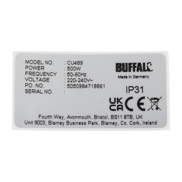 Buffalo Type Label ap475