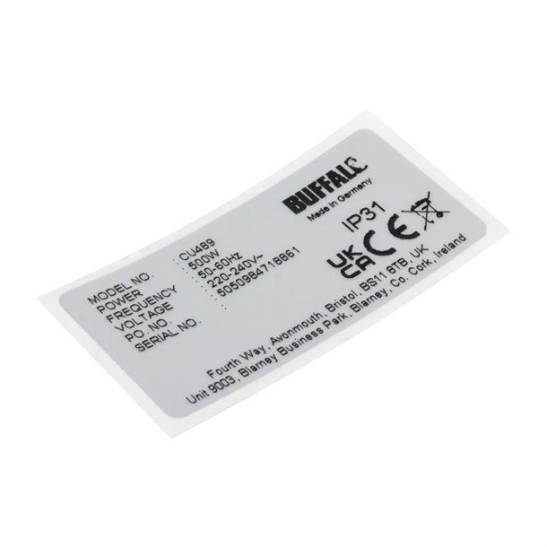 Buffalo Type Label ap475