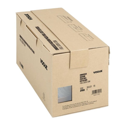 Vogue Vacuum Pack Roll with Cutter Box (Embossed) 300mm width ap908