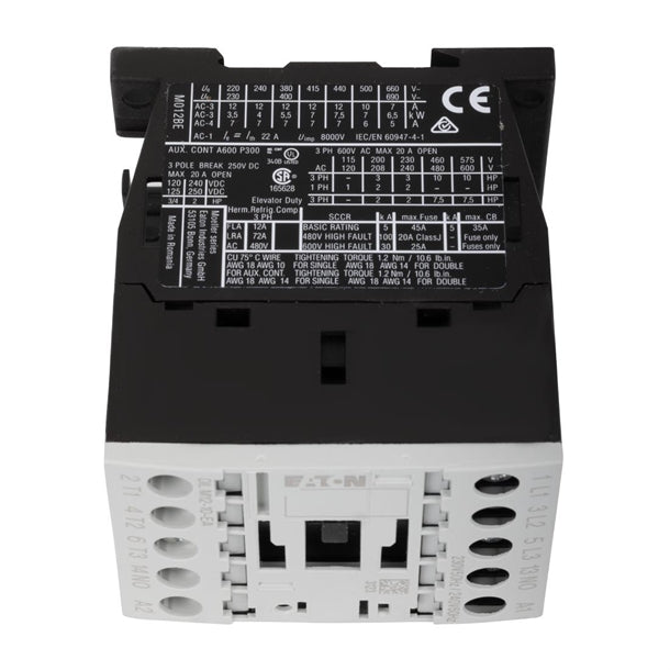 Buffalo 600 Series Contactor at042