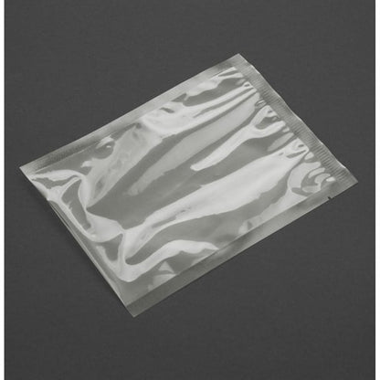 Vogue Compostable Embossed Vacuum Sealer Bags 200x300mm (50 Pack) at105