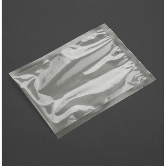 Vogue Compostable Embossed Vacuum Sealer Bags 250x350mm (50 Pack) at106