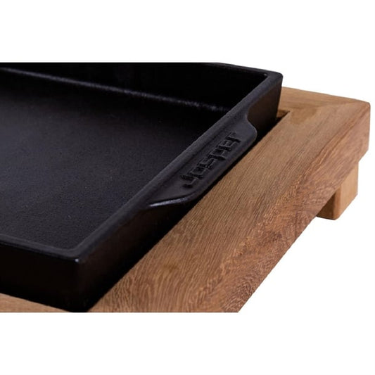 Josper Charcoal Oven Cast Iron Service Tray and Platter 200x200mm at329