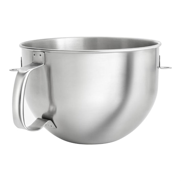 KitchenAid 5.6Ltr Brushed Bowl with Ergo Handle for Bowl Lift Stand Mixer 5KSMB60 at342