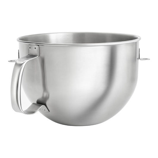KitchenAid 5.6Ltr Brushed Bowl with Ergo Handle for Bowl Lift Stand Mixer 5KSMB60 at342