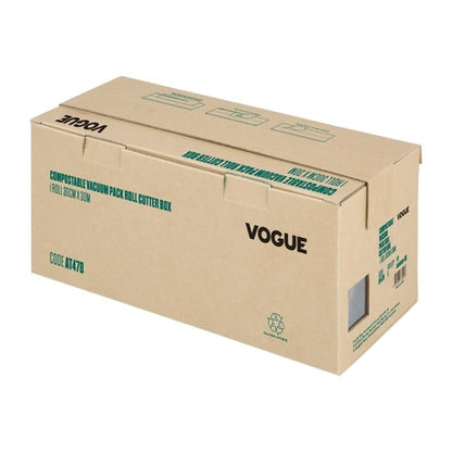 Vogue Compostable Vacuum Pack Roll Cutter Box 30cm x 30m at478