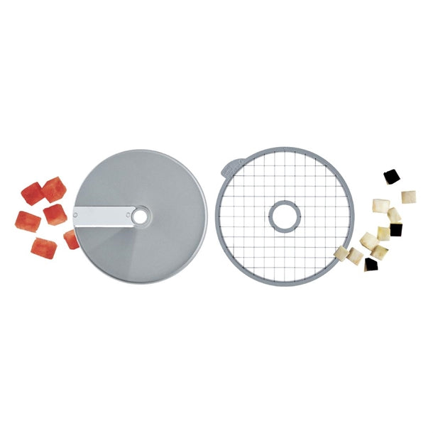 Robot Coupe Expert Mineral 14x14x14mm Dicing Disc Set 28113W at566