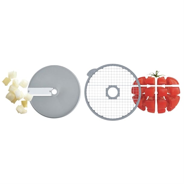Robot Coupe Expert Mineral 10x10x10mm Dicing Disc Set 28112W at569