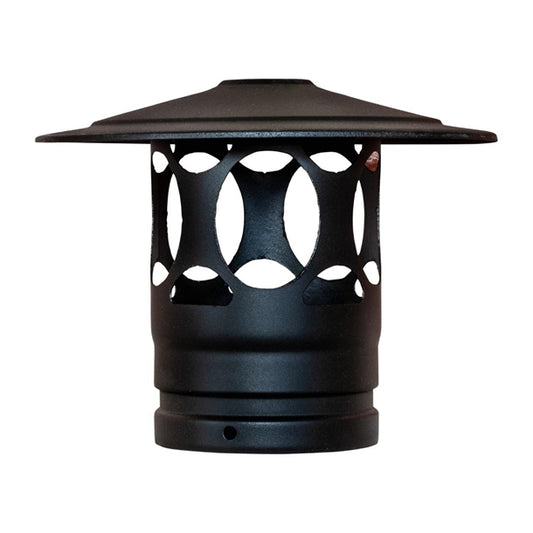 Fuego Black Chimney Cap at637