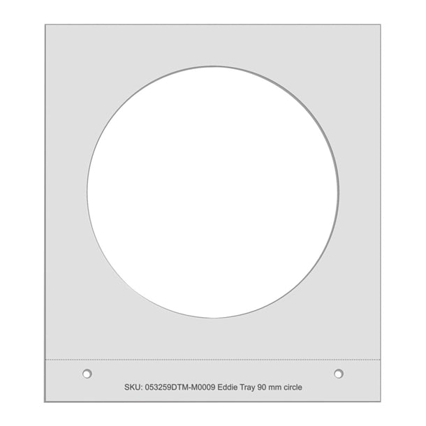 Eddie Manual Tray 90mm Circle at727