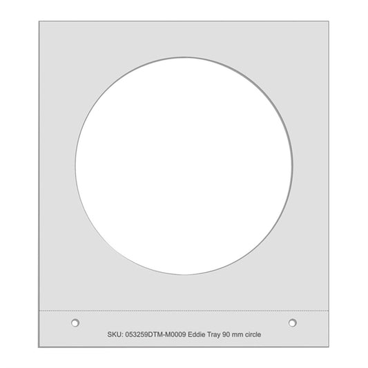 Eddie Manual Tray 90mm Circle at727