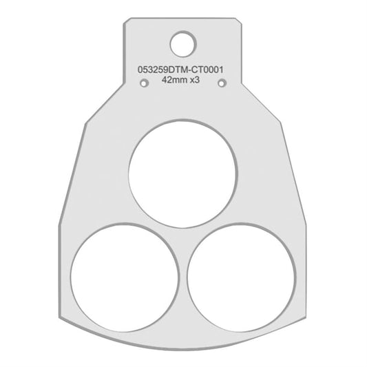 Eddie Carousel Tray 42mm 3 Circles (12 Pack) at729