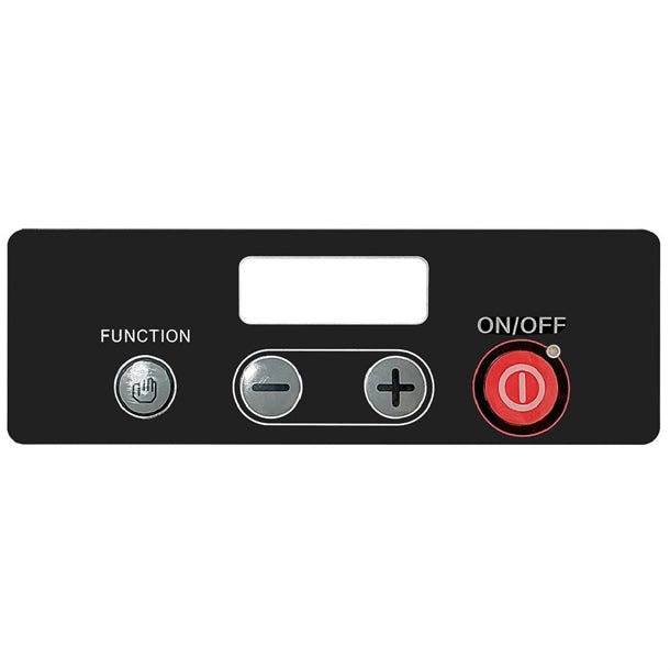 Nisbets Essentials Control Panel Sticker aw294