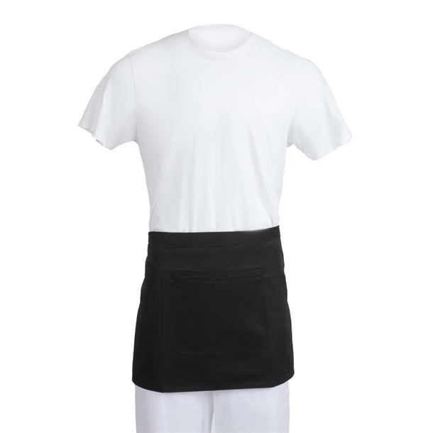 Whites Waist Aprons Black (5 Pack) sa844