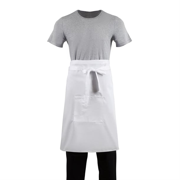 Whites Bistro Apron White b132