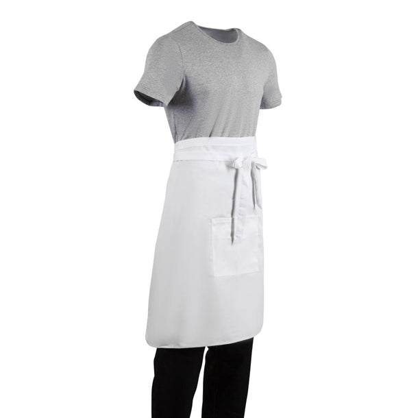 Whites Bistro Apron White b132