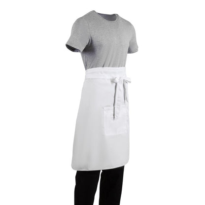 Whites Bistro Apron White b132