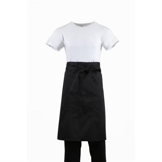 Whites Bistro Apron Black b133