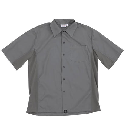 Chef Works Unisex Cool Vent Chefs Shirt Grey p_b179