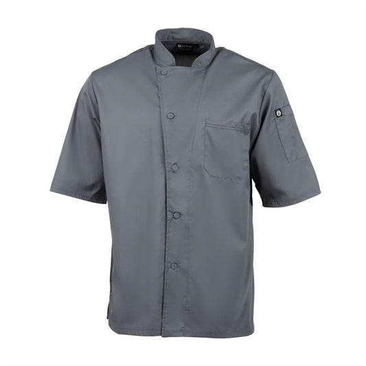 Chef Works Valais Signature Series Unisex Chef Jacket Grey p_b185