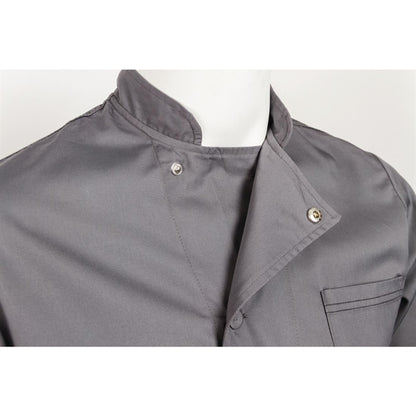 Chef Works Valais Signature Series Unisex Chef Jacket Grey p_b185