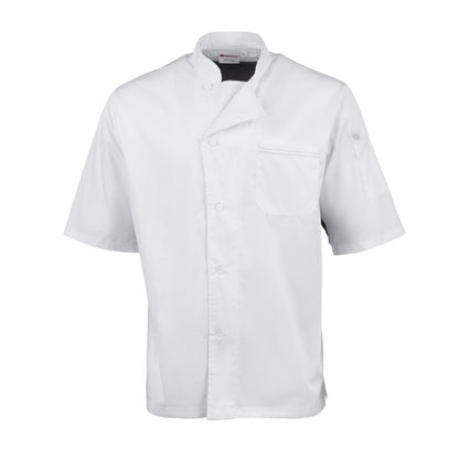 Chef Works Valais Signature Series Unisex Chefs Jacket White p_b205