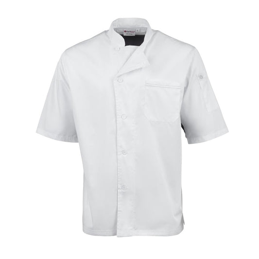 Chef Works Valais Signature Series Unisex Chefs Jacket White p_b205