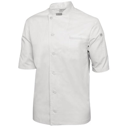 Chef Works Valais Signature Series Unisex Chefs Jacket White p_b205