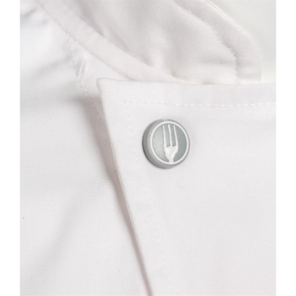 Chef Works Valais Signature Series Unisex Chefs Jacket White p_b205