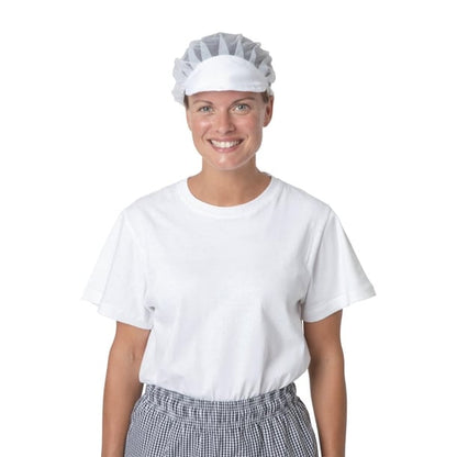 Whites Net Peaked Hat White b226