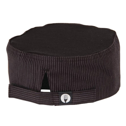 Chef Works Cool Vent Pinstripe Beanie Hat b228