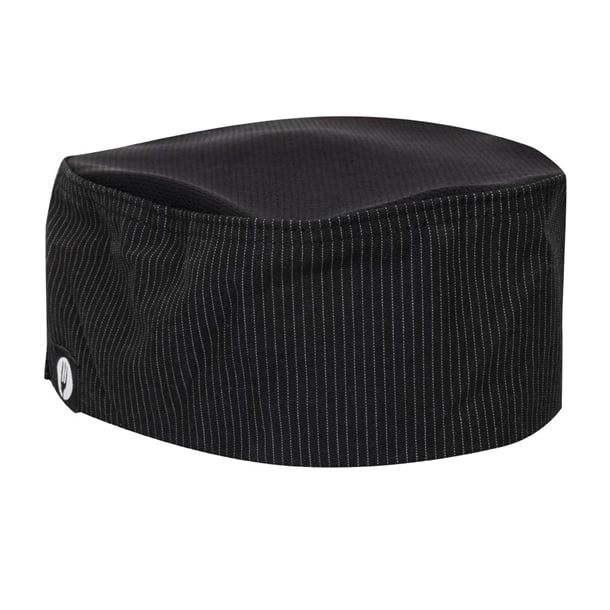 Chef Works Cool Vent Pinstripe Beanie Hat b228