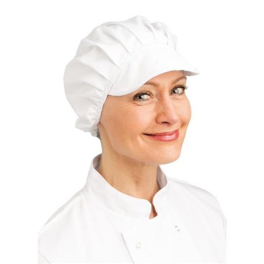 Whites Peaked Unisex Hat White b255