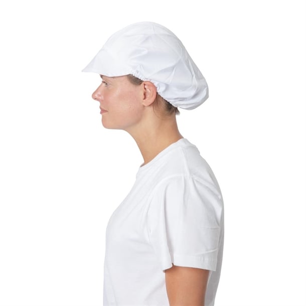 Whites Peaked Unisex Hat White b255