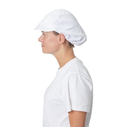 Whites Peaked Unisex Hat White b255