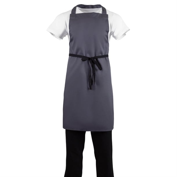 Whites Bib Apron Charcoal b426