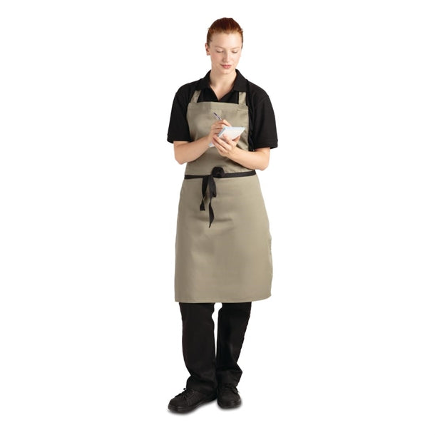 Whites Bib Apron Olive b427