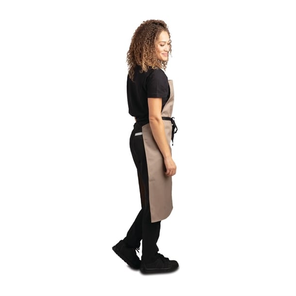 Whites Bib Apron Tan b429